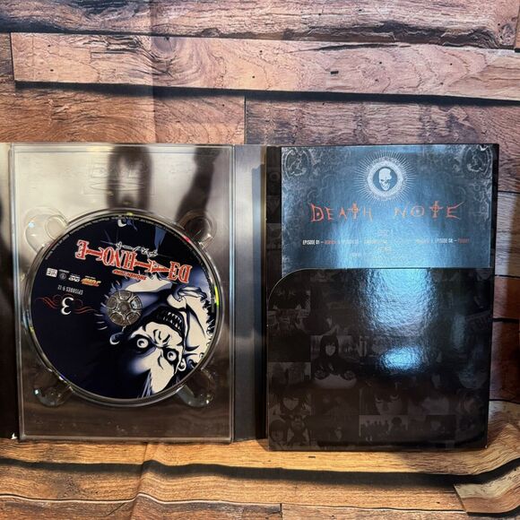 Death Note Volume 1 & 2 DVD Box Set Bundle Anime Series Shonen Jump Missing Disc - Picture 6 of 12